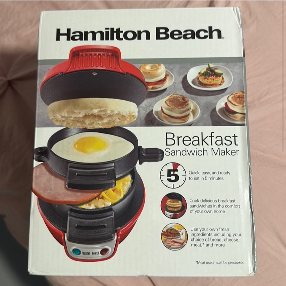 Hamilton beach breakfast sandwich maker
